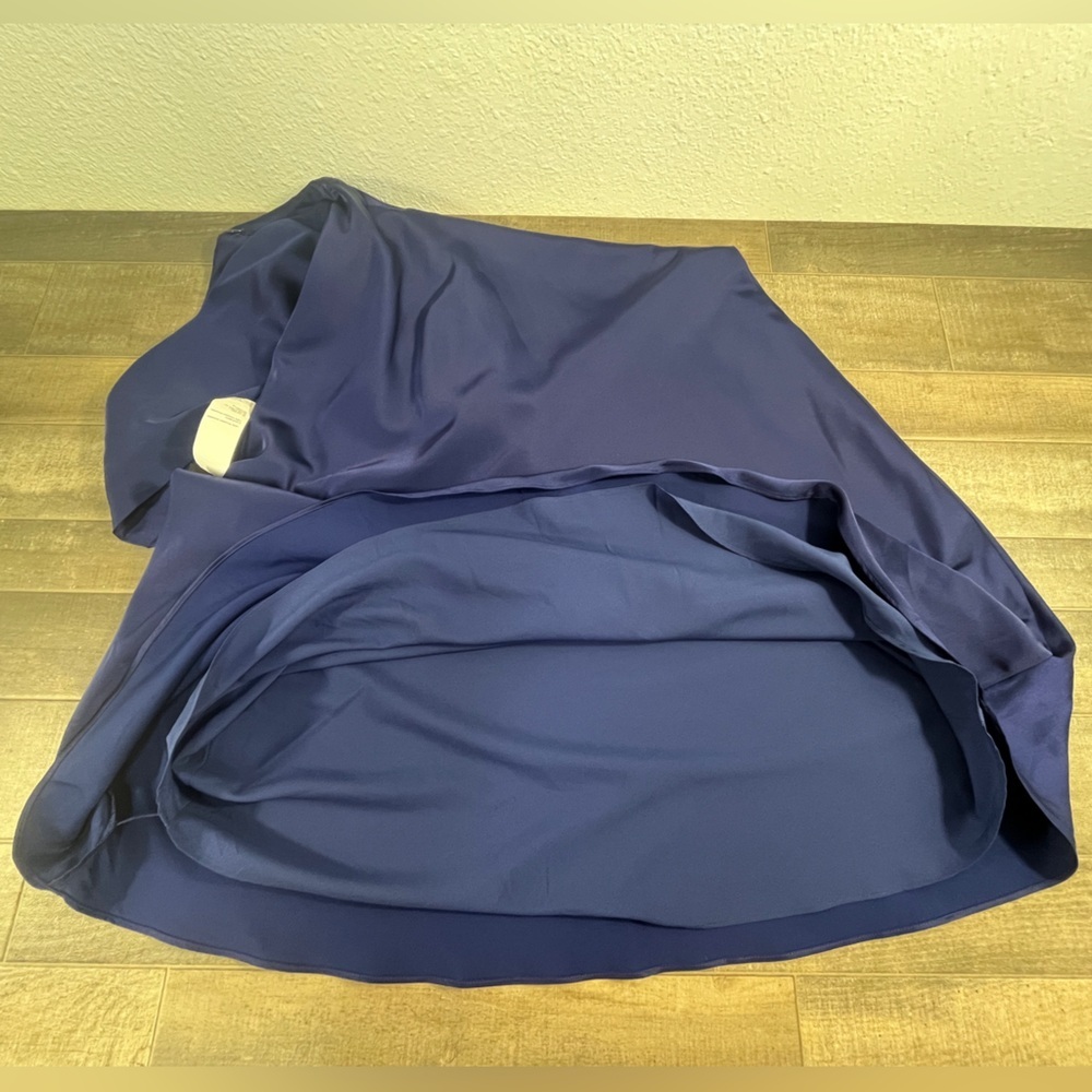 AKRIS Blue Sleeveless Midi Dress - Picture 3 of 12